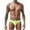 Green, variant on Miqool Mens Swim Briefs Retro Swimwear Quick Dry Bikini Swimsuit Low Waist Solid Swimming Briefs Bathing Suit with Drawstring