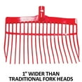 thumbnail image 3 of Dura-Tech Manure Fork Replacement Head Only | Horse Manure Rake | Color Red, 3 of 6