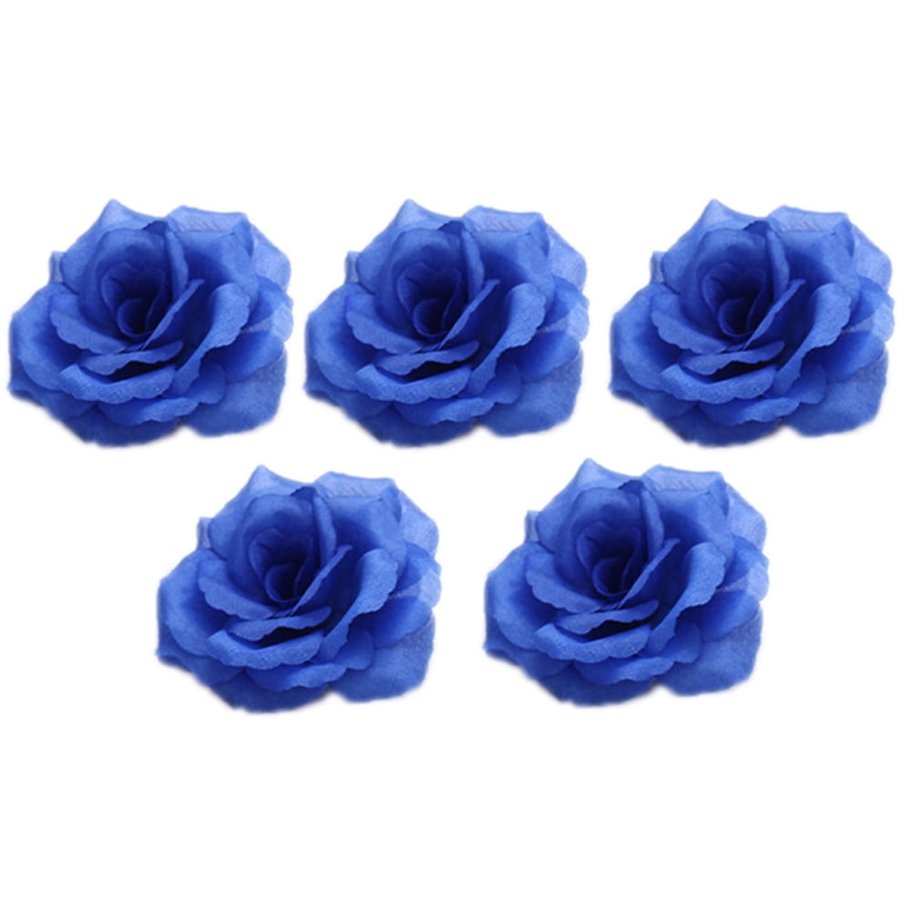 Famure Artificial floWer5PCS/set 8CM artificial High Simulation Roses