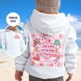 thumbnail image 2 of LUOGENLI Sweatshirts for Girls 10-12 Years Old Girl's Hoodie Long Sleeve Soft Sweatshirt Graphic Hoody Kids Cute Pullovers Top Clothes for Girls Girls Sweatshirts Size 6 White 12-13 Years, 2 of 6