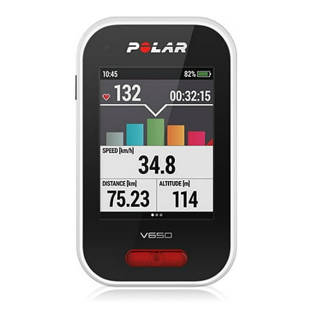 Polar V650 Cycling Computer with Heart Rate