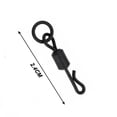 thumbnail image 6 of 10Pcs/Set Chod Beads Rolling Quick Change Swivels Tackle for Heli Carp Fishing, 6 of 6