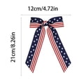 thumbnail image 3 of Patriotic American Flag Star & Stripe Bows,7th of July Red White Blue Bows for Independence Day Front Door,Wall,Wreaths,Gift Boxes,Holiday Party Decor, 3 of 6