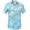 Animal-b, variant on Men's Hawaiian Shirt Funky Blue Beach Printed Tropical Beach Shirt Casual Button Down Short Sleeve Floral Shirts Tops