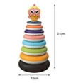 thumbnail image 3 of Milaget Baby Stacking Circles Sequencing Stackable Stacked Toys for Boys Girls, 3 of 8