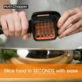 thumbnail image 4 of Nutrichopper Vegetable Chopper Onion Chopper Egg Slicer with Fresh-keeping container- Chops, Slices, Cubes, Wedges Multi-purpose Food Chopper Veggie Chopper As Seen On TV, 4 of 7