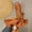 Brown, variant on Womens Brown Vegan Faux Leather Slide Sandals Block Heel Cushioned Perforated Open Toe Casual Slip Ons for Women,Size 39