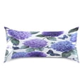 thumbnail image 2 of Satin Pillowcase Home Luxury Envelope Pillowcases Soft And Smooth Bright Purple Hydrangeas, 2 of 6