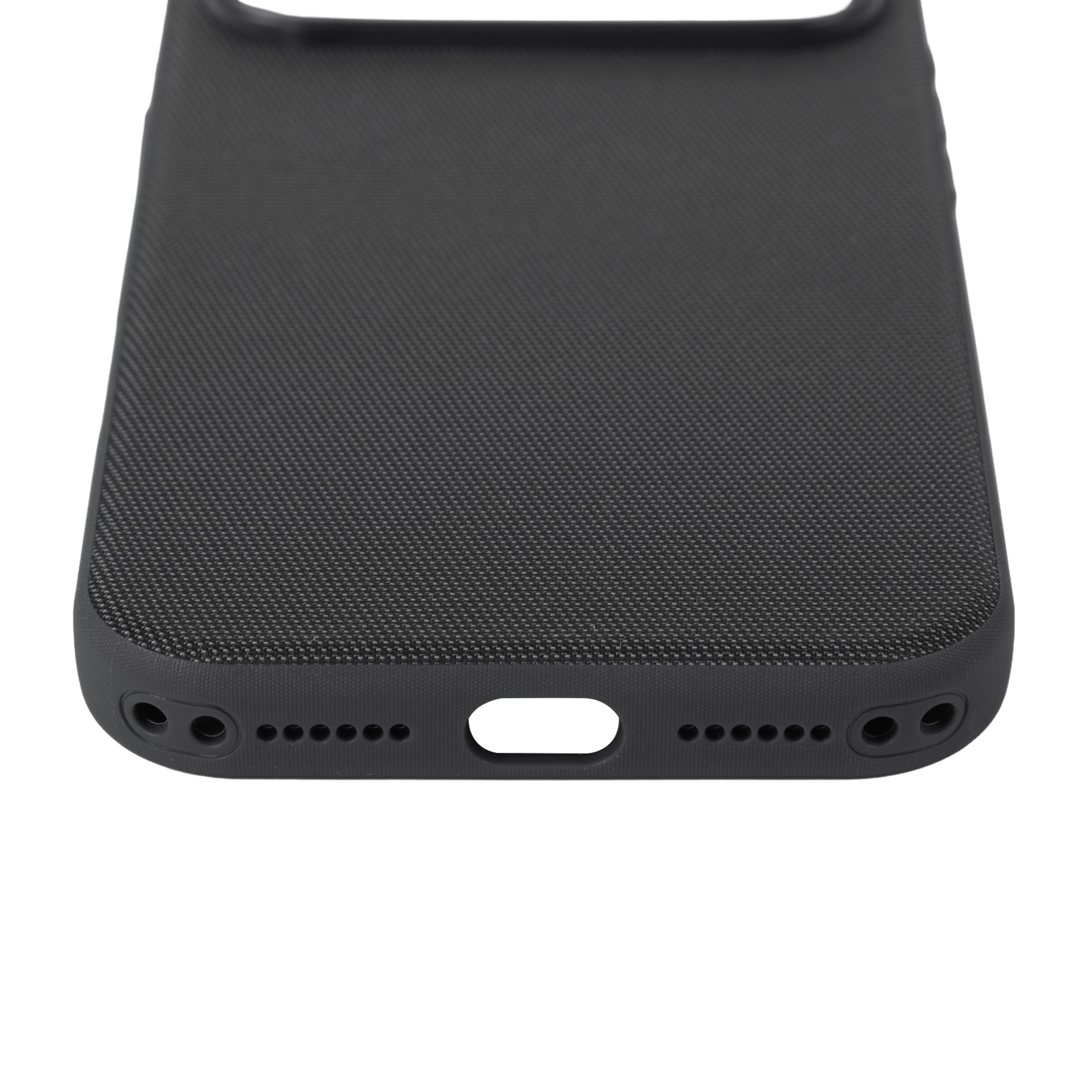 onn Woven Tech Case for Apple iPhone 18 Pro Max and iPhone 17 Pro Max, Black