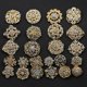 thumbnail image 4 of 24 Uds. Broches de flores, alfileres de ramillete de diamantes de imitación para boda nupcial Diy, 4 of 5