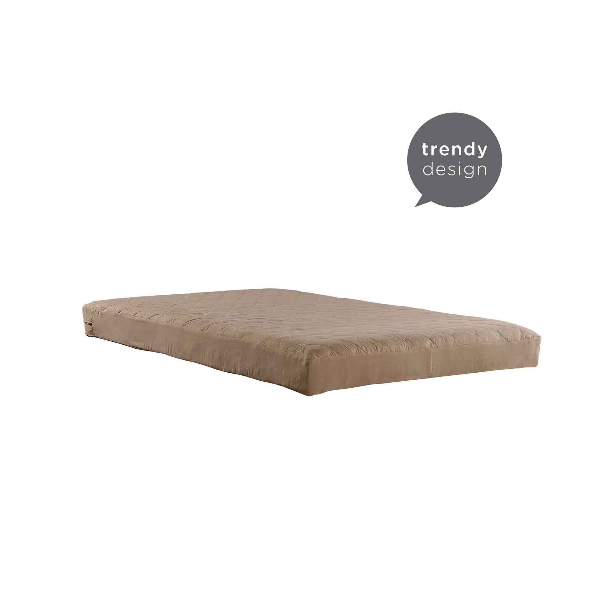 DHP Value 6 Inch Thermobonded Polyester Filled Quilted Top Bunk