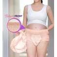 thumbnail image 3 of BOKYAN Incontinence Underwear for Women, Adult Diapers, Postpartum Bladder Leak Disposable Underwear, Absorbency, L, 18 Ct, 3 of 9