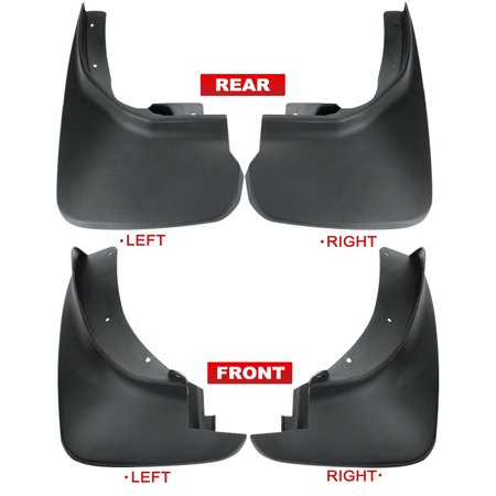 For 11-18 Explorer Rock Splash Guards Mud Flaps Mudguards FRONT&REAR