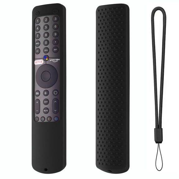 Remote Control Case Cover for Xiaomi Mi TV P1 50 43 P1E Q1 75 Q1E 55 XMRM-19,Silicone Protective Case for Bluetooth Voice Remote Control