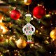 thumbnail image 2 of Colgante de decoración de muñeco de duende verde navideño colgante de dibujos animados para regalo de vacaciones (R), 2 of 7