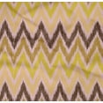 thumbnail image 4 of oneOone Organic Cotton Poplin Twill Fabric Chevron Ikat Printed Craft Fabric BTY 42 Inch Wide, 4 of 4