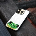 thumbnail image 4 of FINCIBO Soft Rubber Protector Cover Case for Apple iPhone 14 Pro 6.1" 2022, Green Frog, 4 of 5