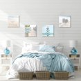 thumbnail image 4 of Costal Canvas Wall Art Picture: Beach Photographic Canvas Artwork for Room‘s Wall Decoration (16\u201d x 16'''' x 4 Panels), 4 of 6