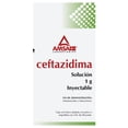 thumbnail image 1 of Ceftazidima 1G SI FA 3ML AMS Lgen, 1 of 4