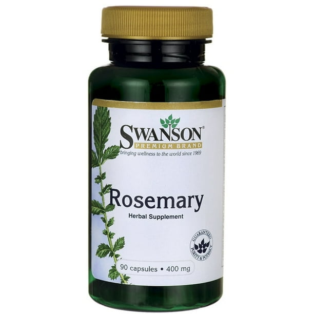 Swanson Rosemary 400 mg 90 Capsules