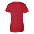 thumbnail image 2 of Gildan Ladies Ultra Cotton T-Shirt, L, Red, 2 of 2