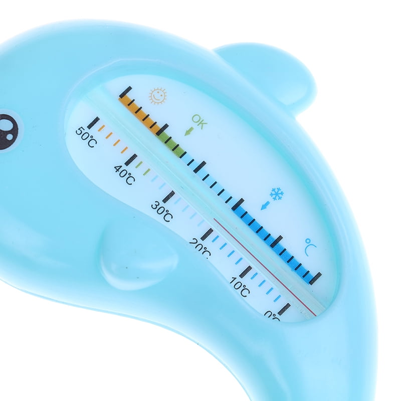 Lovely Water Thermometer Baby Dolphin Shaped Bathing Temperature Measurement 
