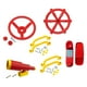 thumbnail image 1 of Accesorios para parques infantiles, juegos al aire libre, accesorios para columpios, piezas de barco pirata para columpios, gimnasio de jungla, casa de juegos para niños Rojo A, 1 of 9