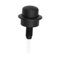 thumbnail image 2 of Repuestos elegantes para botón de inodoro de una sola descarga para válvula de descarga Siamp 49 Negro, 2 of 9
