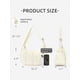 thumbnail image 2 of Bolso de hombro WESTBRONCO Small Puffer Crescent Nylon para mujer, 2 of 6