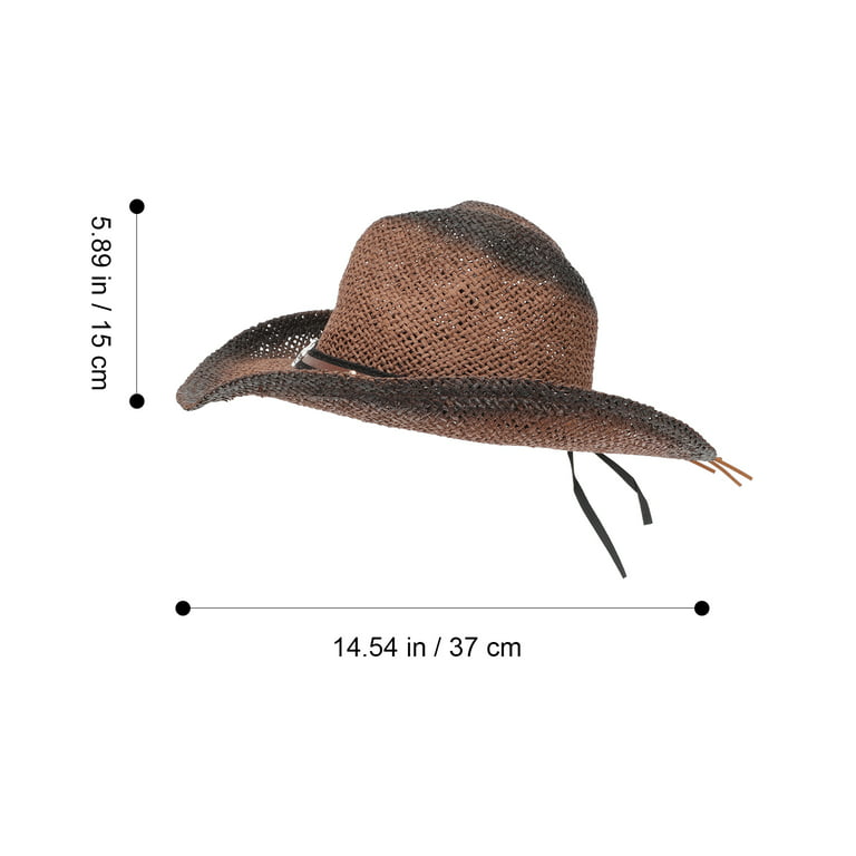 Willbest Cowboy Hats for Men Bulk Northeast Large Flower Pattern Fisherman Hat Double Sun Hat Female New Spring and Summer Fashion Outdoor Sunscreen