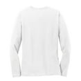 thumbnail image 2 of Big Size Fall Foliage Ladies Big Size Long Sleeve Cotton Graphic Shirt - White 3XL, 2 of 2