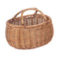 thumbnail image 2 of Wicker Basket Light Steamed Swing Handled Coracle Shopper, 2 of 4