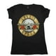 Rockline BRA-12161384-M Pistolets N Roses Balle de Détresse Juniors Adultes Femmes T-Shirt & 44; Noir - Moyen – image 1 sur 1
