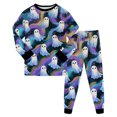 thumbnail image 6 of KPOPLK Toddler Girls Kids Pajama Sets 24M-8Y Snug fit Long-Sleeve Softness Sleepwear Pjs 2pcs Jammies,Size 5-6 Years, 6 of 9