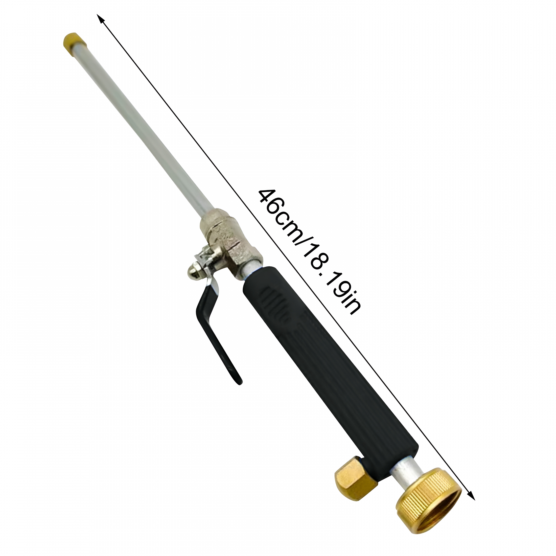 ZHZFKQ 2026 New Hydro Jet High Pressure Washer Wand,Portable High Pressure Water Gun,Extendable Washer Sprayer with 2 Mode Water Hose Nozzle for Garden Hose,Foam Cannon Car Washing