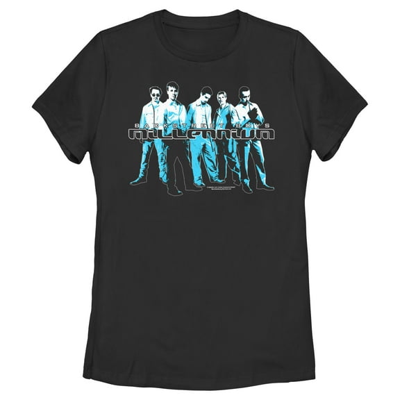 Women's Backstreet Boys Blue Millennium Graphic T-Shirt