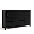 thumbnail image 5 of Storkcraft Alpine 6 Drawer Nursery Double Dresser, Black, 5 of 13