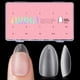 thumbnail image 1 of Uñas AILLSA Short Almond, 450 unidades, gel blando de doble cara, 1 of 8