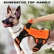 thumbnail image 4 of Arnés táctico para perros WINGOIN naranja para perros grandes XL, 4 of 6