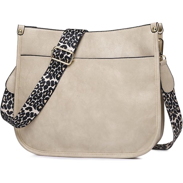 LHSHID Crossbody Bags for Women Leather Hobo Shoulder Bag Tote Purses Handbag Satchel Bag