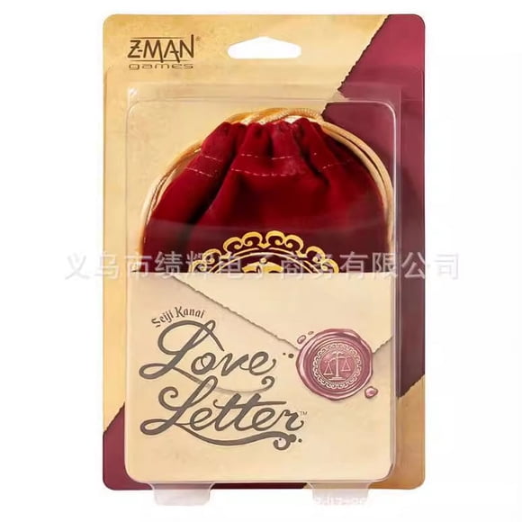 Jeu de Société Lettre d'Amour Anglais Couple Parent-Enfant Fête Jeu de Devinettes Psychologiques