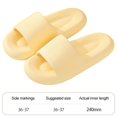 thumbnail image 3 of Zapatillas de casa antideslizantes Baoblaze 2x 36-37 amarillo, 3 of 8