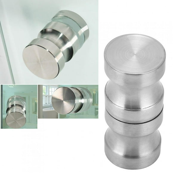 Door Knob, Easy Installation Practical with Screws Door Handle, for Sliding Doors Glass Doors