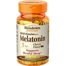 Sundown Naturals Quick Dissolve Melatonin