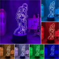 thumbnail image 2 of Lámpara USB 3D acrílica Yashi Anime Soul Eater Maka Albarn luz de noche LED para mesa de habitación, 2 of 5