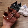 thumbnail image 3 of 0-18 Meses Zapatos Sólidos Antideslizantes Para Bebés Recién Nacidos Suaves Para De Cuero Prewalker Cómodos Para Zapatillas De Deporte, 3 of 4