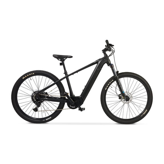 Ozark Trail M.2 Ridge 29 in Electric Mountain Bike, Class 1 Mid-Drive, Large Frame, Fits Riders 5 ft 9 in-6 ft 3 in , Black, Adult, Unisex