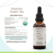 HerbEra Matcha Green Tea Tincture, Herbal Dietary Supplement for Antioxidant Support, Green Tea, Matcha (Camellia sinensis) Dried Leaf Extract, Natural, Alcohol-Free, Drops 2 oz
