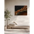 thumbnail image 5 of Brown Marble Wall Art for Living Room,Canvas Picture Wall Decor for Bathroom Bedroom,Gold Abstract Vintage Modern Ombre Art Painting Artwork for Office Kitchen Hallway Dining Room Home Decor 12"x16", 5 of 8