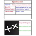 thumbnail image 4 of CN-ZF 500pcs Small Ceramic Tile Leveler and 2000PCS Tiles Leveler Spacers(1/16â€ & 5/64â€),The Latest Reusable Small Tile Leveling Tools Flooring Level Tile levellers Set for Builing Walls & Floors, 4 of 4